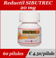 Reductil Sibutrec 20mg